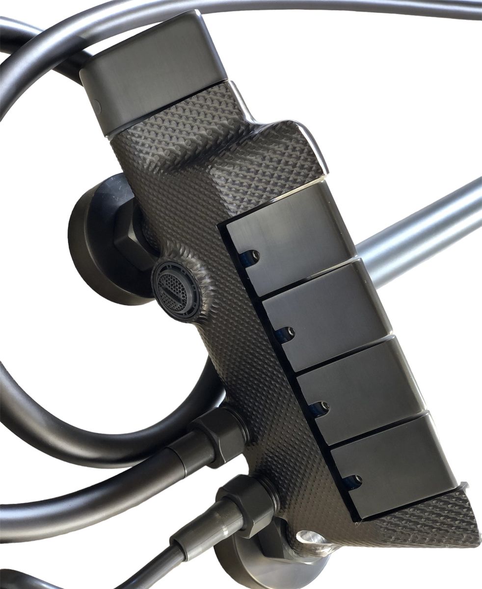 Standing Shower With Button Control
