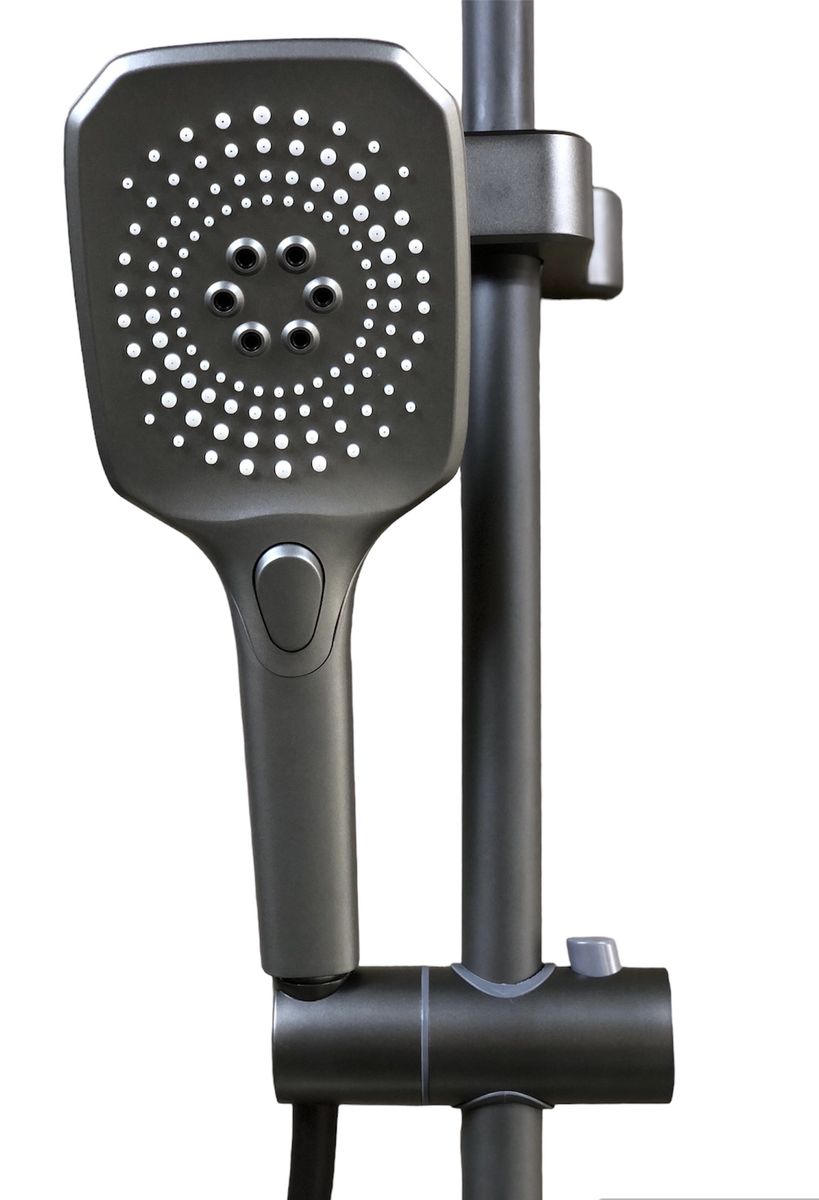 Standing Shower With Button Control