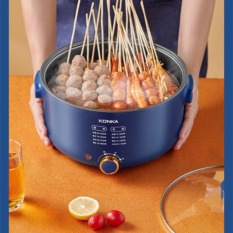 Electric Hot Pot, Non-paste Bottom Coating Design, 5L