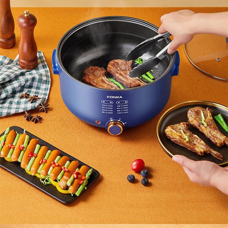 Electric Hot Pot, Non-paste Bottom Coating Design, 5L