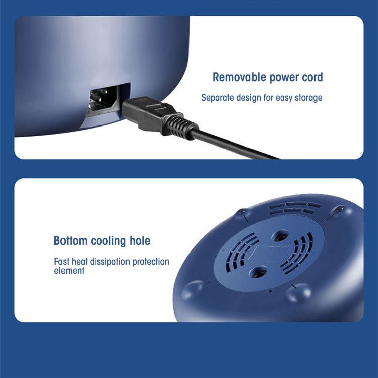 Electric Hot Pot, Non-paste Bottom Coating Design, 5L