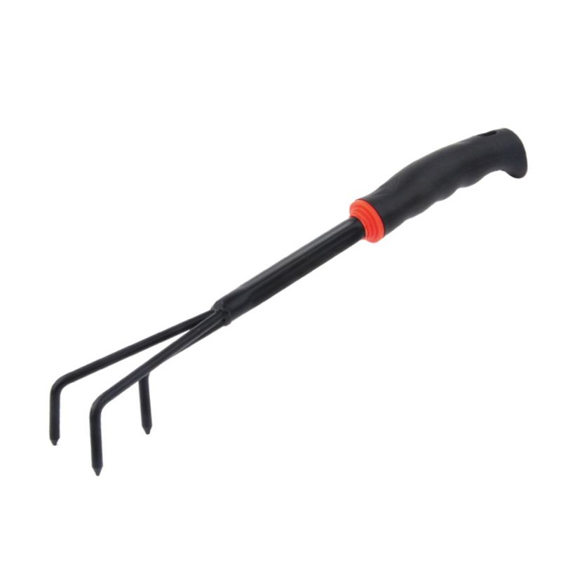 Garden Hand  Tool Gardening Tool 3 Tooth Grass Rake