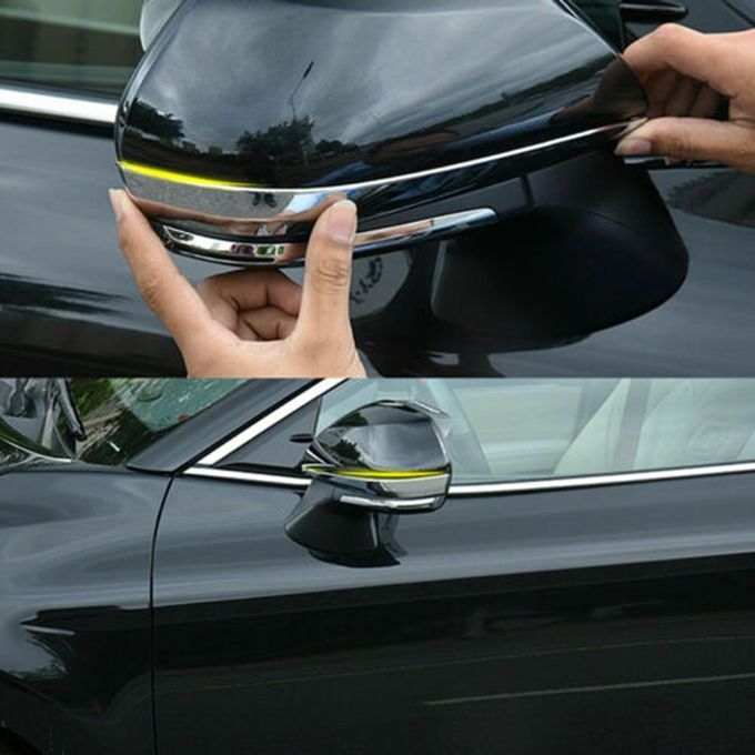 Molding  Hrome Trim For Toyota  Amry 2017-2019 Side Rearview Mirror  Overs-silver
