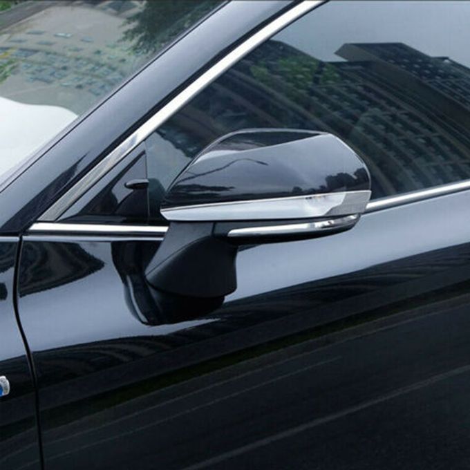 Molding  Hrome Trim For Toyota  Amry 2017-2019 Side Rearview Mirror  Overs-silver