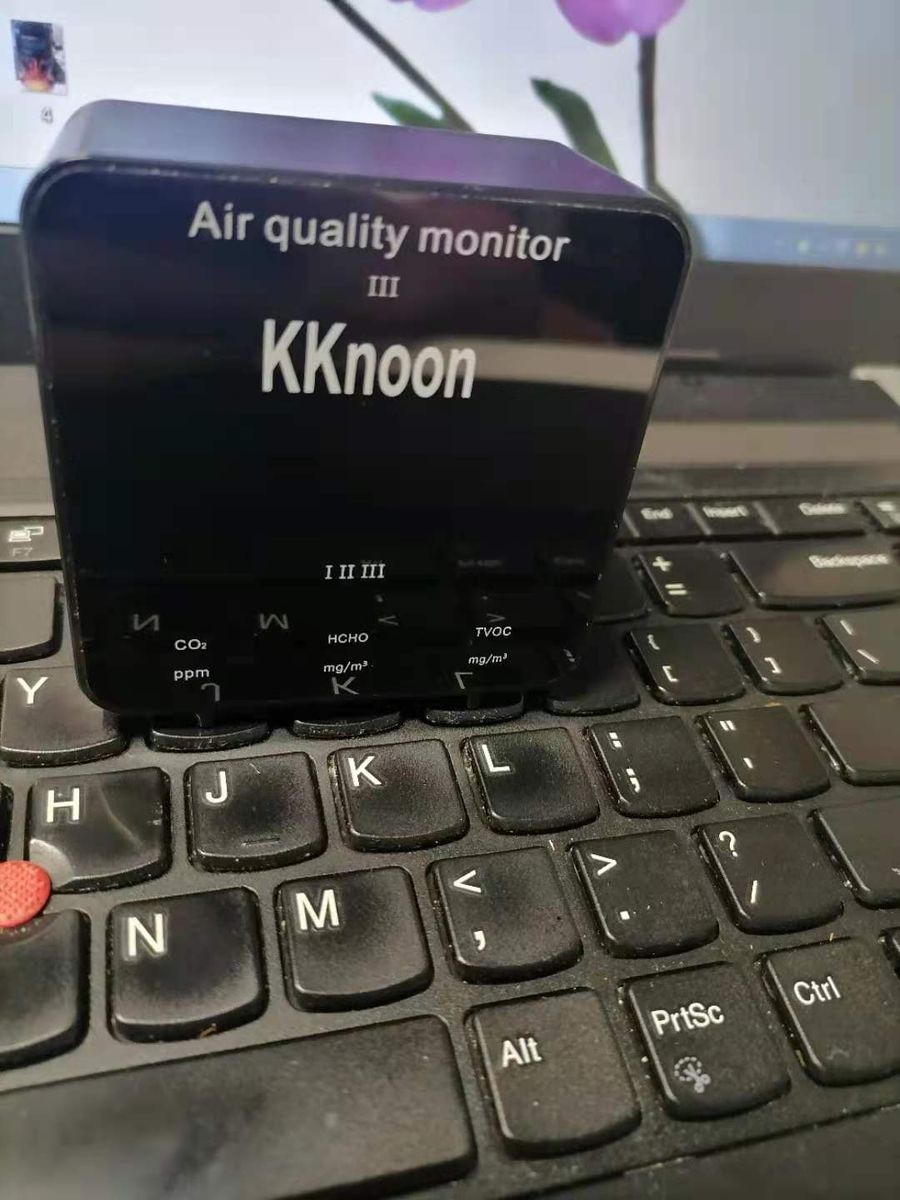 KKnoon Air Quality Monitor Carbon Dioxide And Formaldehyde