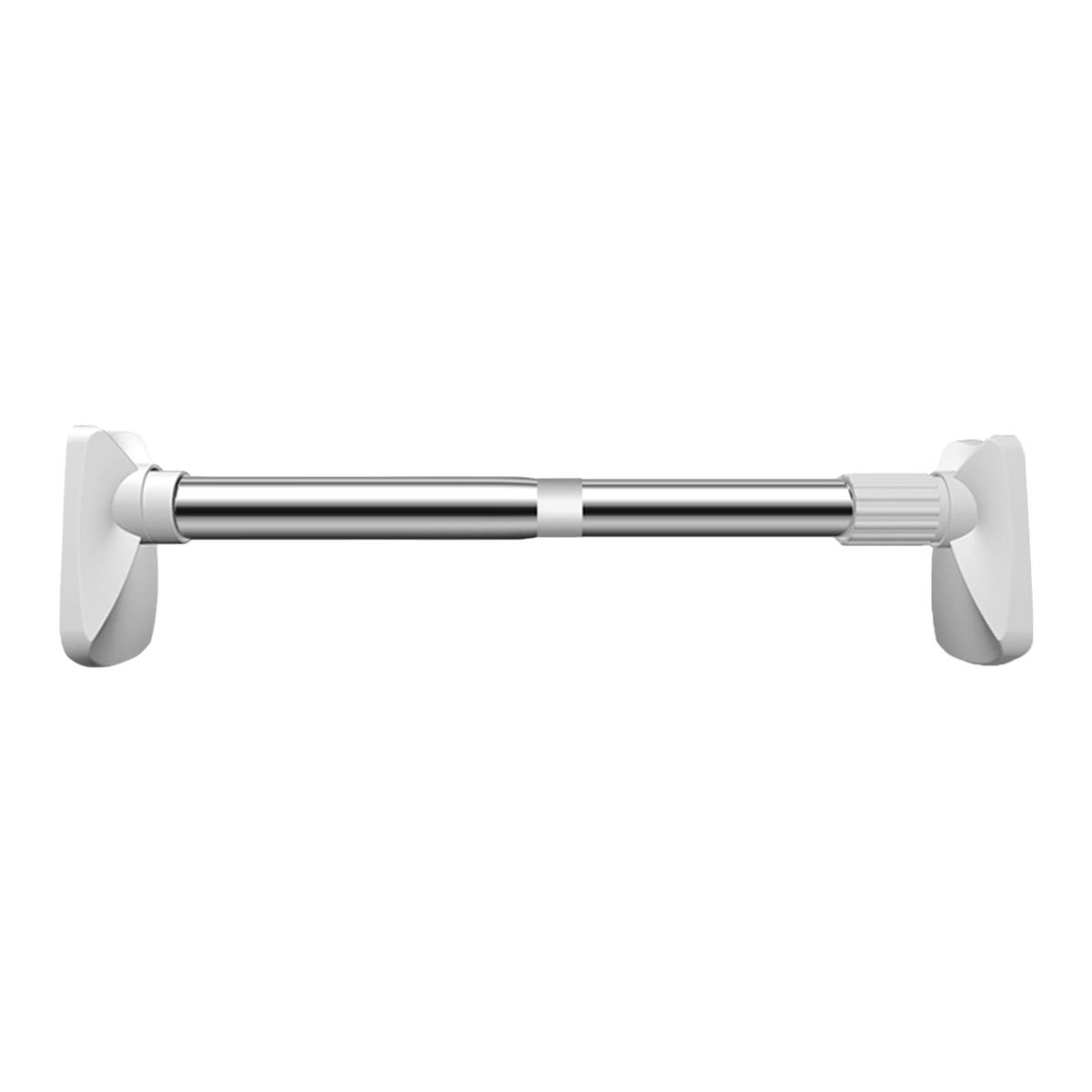 No Drilling Tension Curtain Rod 26 to 42 Inch Expandable Curtain Rod No Rust Bath Closet Hanging Pole for Windows or Shower Bathroom