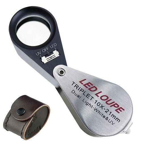 10X Magnification Jeweler Loupe Triplet Lens