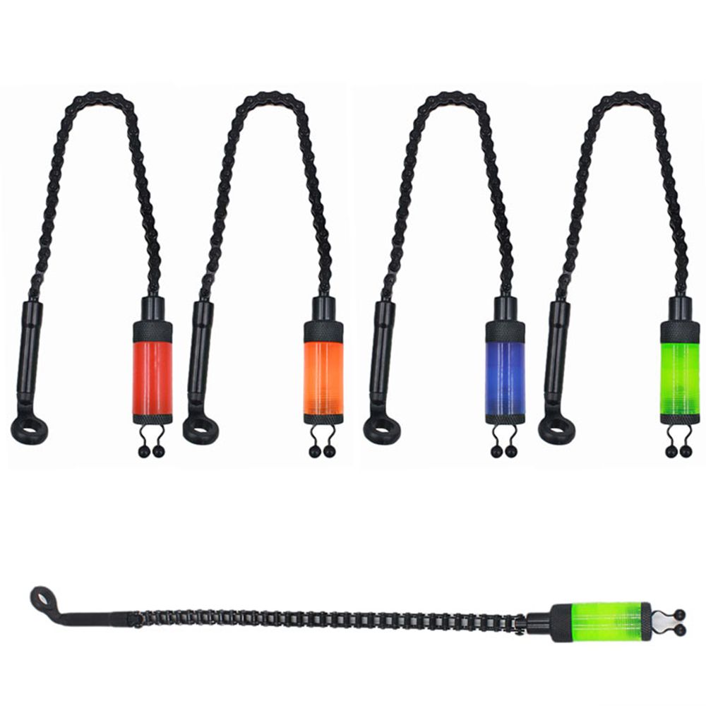 4pcs Fishing Swingers With Storage Case Chain Alert Swingers