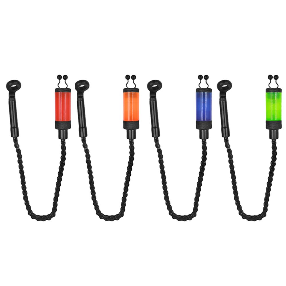 4pcs Fishing Swingers With Storage Case Chain Alert Swingers