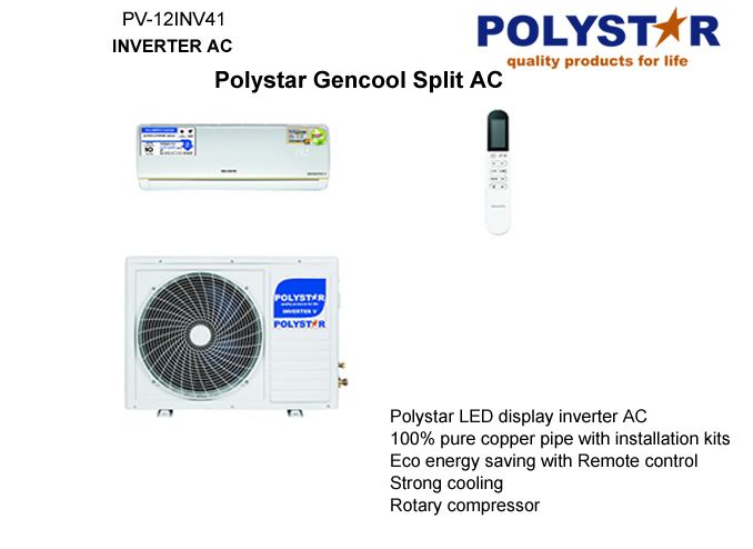 GENCOOL 1.5HP Split Unit Inverter A/C With Installation Kits
