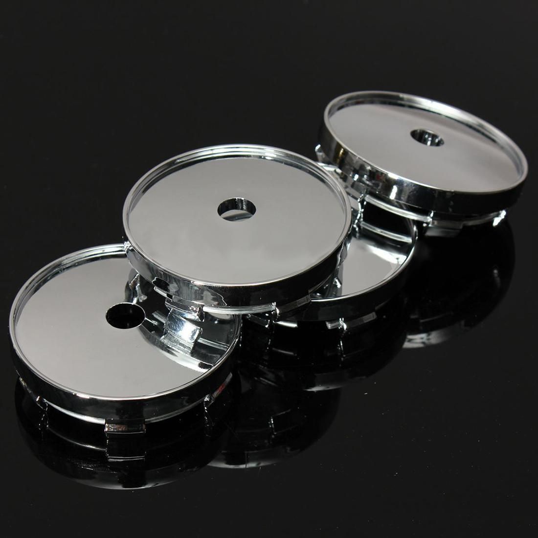 4x 60mm Car Alloy Wheel Center Hub Caps Trims For Golf BMW