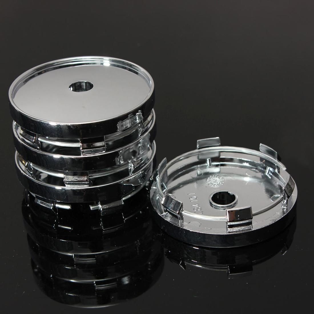 4x 60mm Car Alloy Wheel Center Hub Caps Trims For Golf BMW