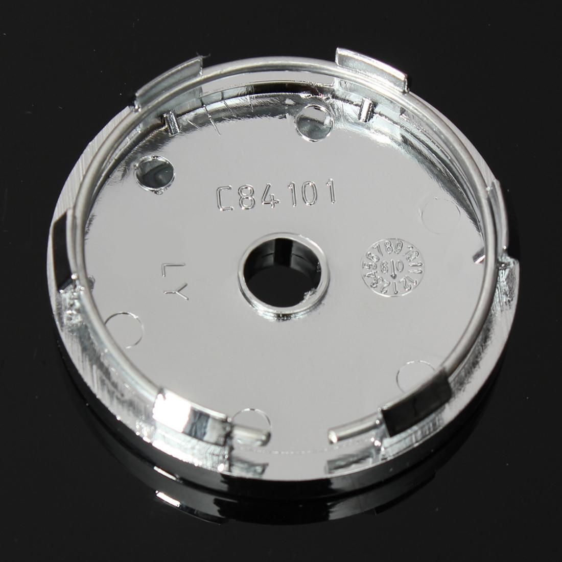 4x 60mm Car Alloy Wheel Center Hub Caps Trims For Golf BMW