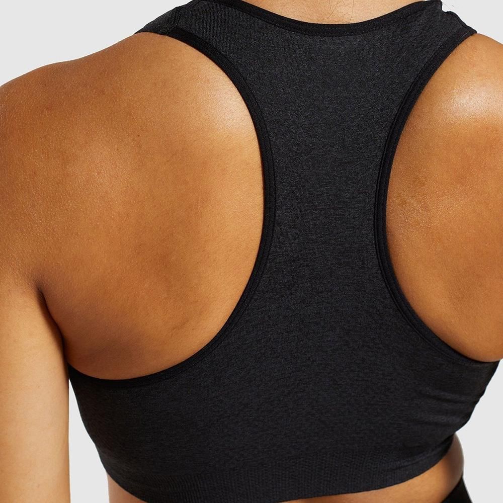 Women Sport Bra Yoga Vest Soft Racer Back Workout Fitness Lounging Home Gym Lingerie Casual Crop Top Activewear