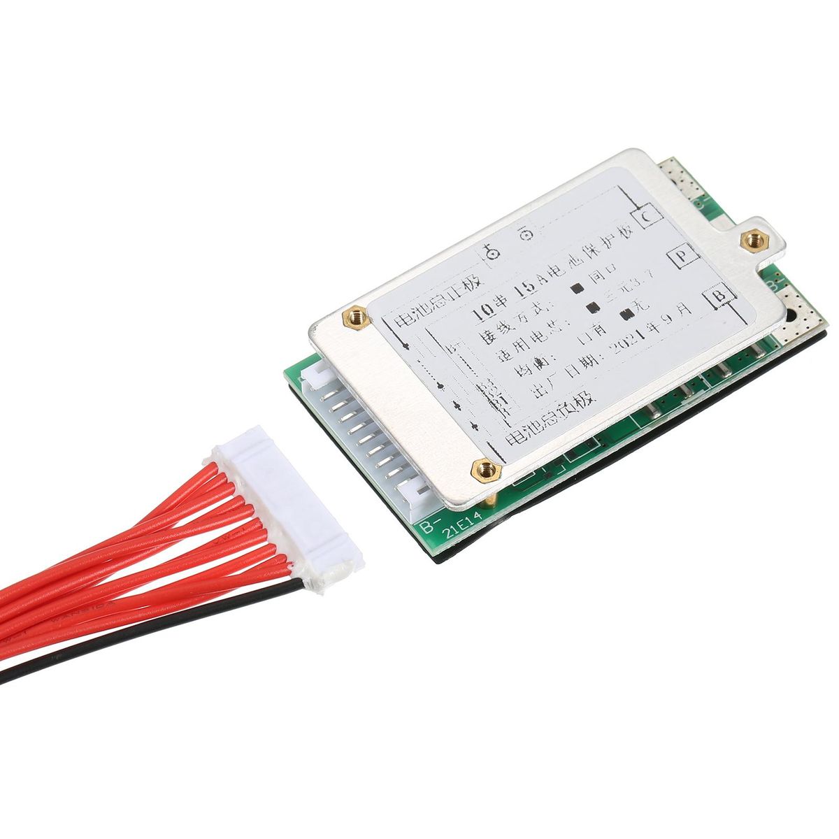 10S 15A 36V/37V Protections Board Li-ion Batterys BMS/PCB/PCM Board with Balance Function for E-Bike Electric Bicycle