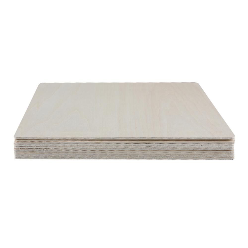Creality  Laser 10pcs Module Basswood Plywood Sheets 8x8x1/8'' Wood Pieces Materials Suitable for laser Engraving and Carving DIY Projects   Home Decoration