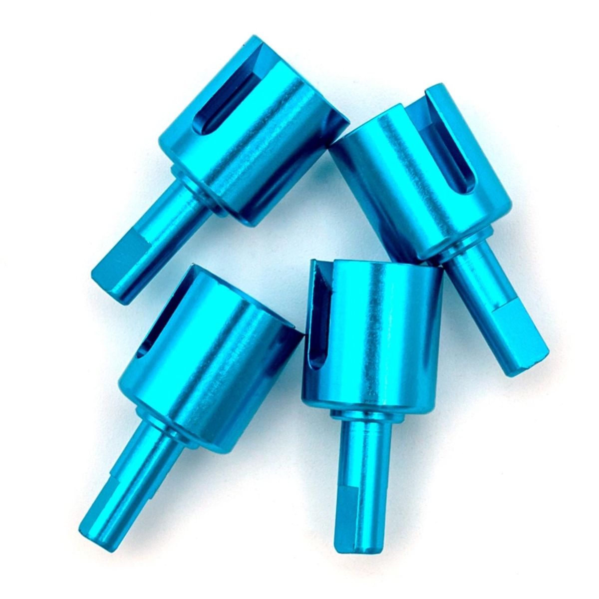 Aluminum Alloy Drive Shaft Dog Bone Cup Joint Set Replacement for TT01 -01 TT01D TT01E TT02 -02 1/10 Remote control Car Upgrade Parts