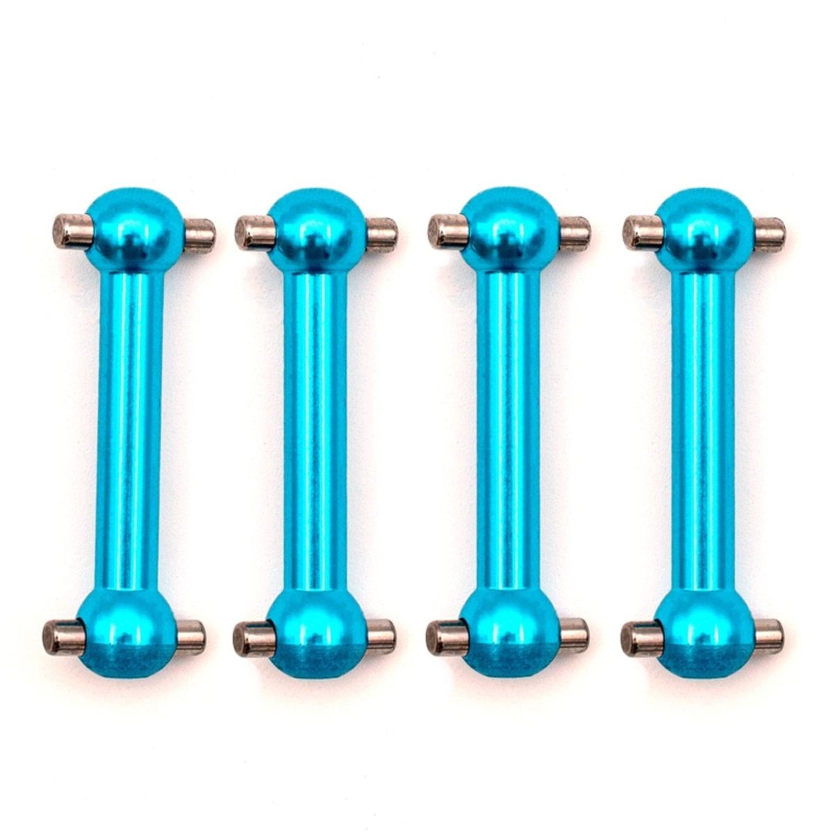 Aluminum Alloy Drive Shaft Dog Bone Cup Joint Set Replacement for TT01 -01 TT01D TT01E TT02 -02 1/10 Remote control Car Upgrade Parts