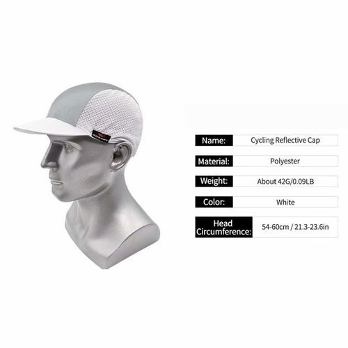 Moisture Wicking Off-road Night Reflective Cycling Cap
