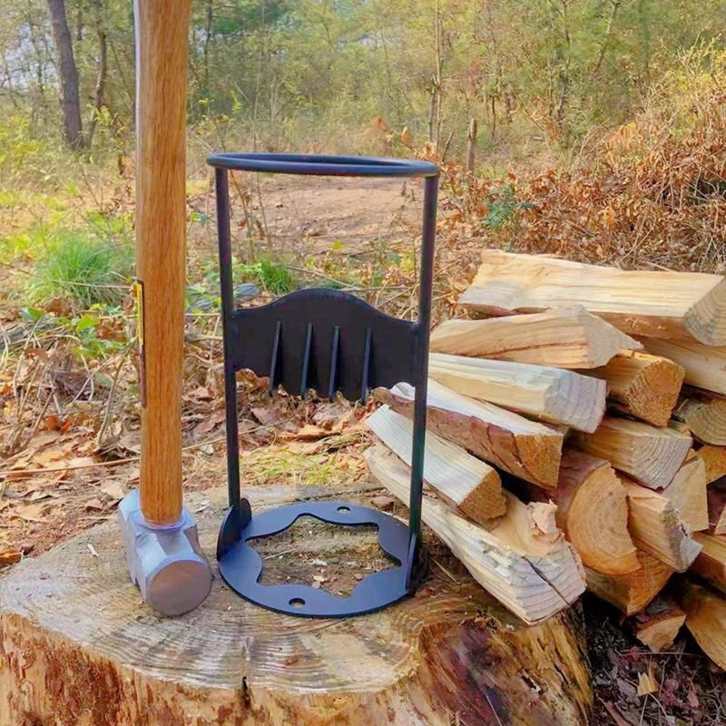 Manual Wood Splitting Machine Metal Wood Splitter Divisor Ma