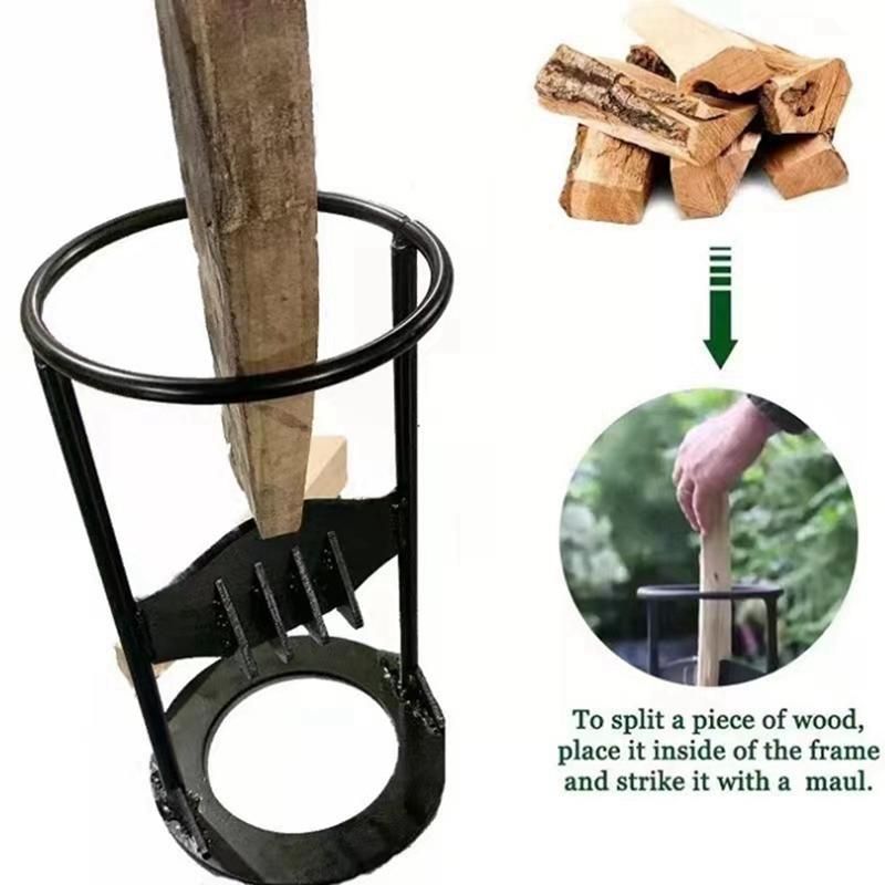 Manual Wood Splitting Machine Metal Wood Splitter Divisor Ma