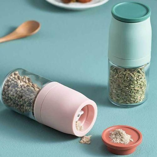 1Pc Manual Salt And Pepper Grinder Pulverizer