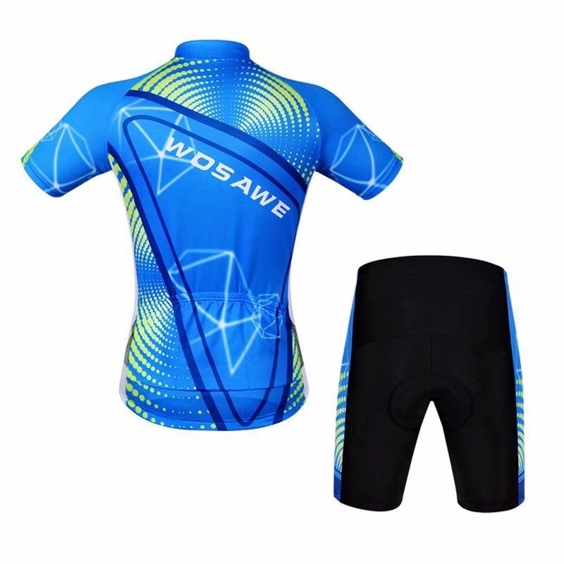 Short Sleeve Cycling Jersey Breathable Quick Dry Elastic