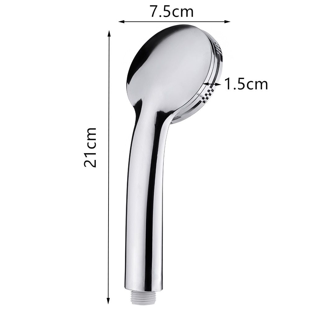 High Pressure Hand Held Shower Head With Chrome Water Saving Rain Shower Head Douche Bathroom Accessories RainfallShowerhead