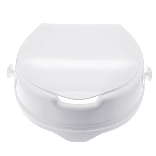 4 Inch D Raised Toilet Seat Elevated Portable White Safety D