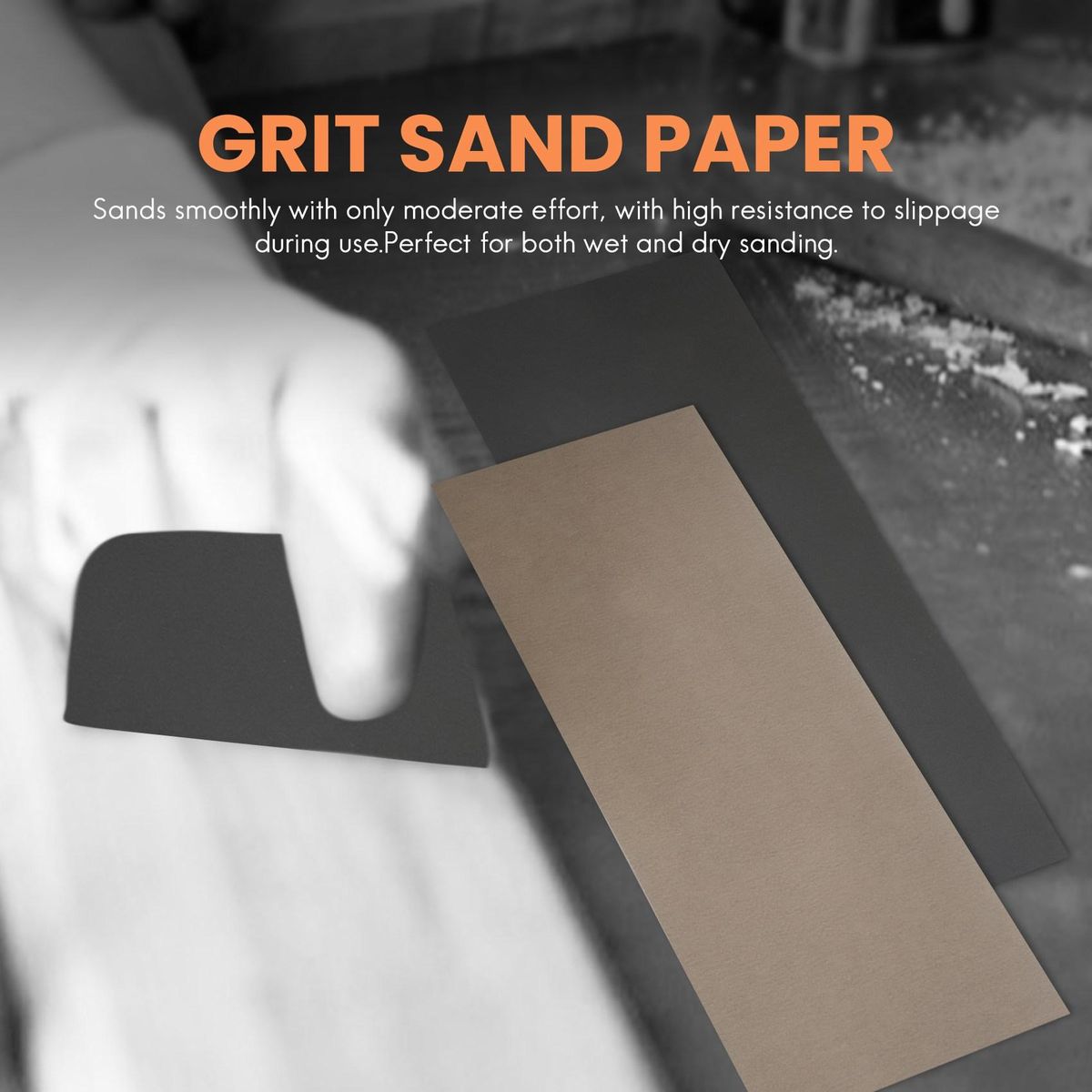 9 Pcs 3000 5000 7000 High Grit Wet And Dry Sandpaper Assortment Drywall Sanding Paper 9 X 3.6 Inch For Car Paint Auto Body Automotive Polishing