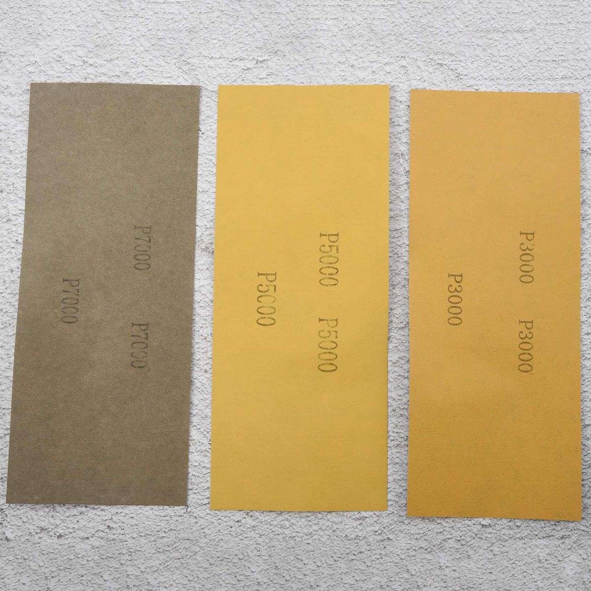 9 Pcs 3000 5000 7000 High Grit Wet And Dry Sandpaper Assortment Drywall Sanding Paper 9 X 3.6 Inch For Car Paint Auto Body Automotive Polishing