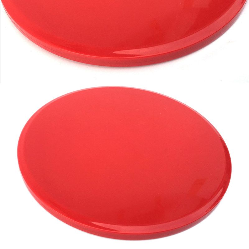 2Pcs Gliding Disc Fitness Exercise Yoga Gym Abdominal-Black