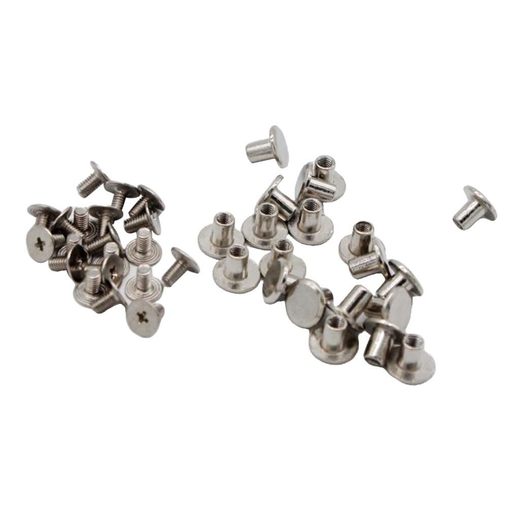 2-3pack 6mm Binding Screws Posts Chicago Screws Interscrew