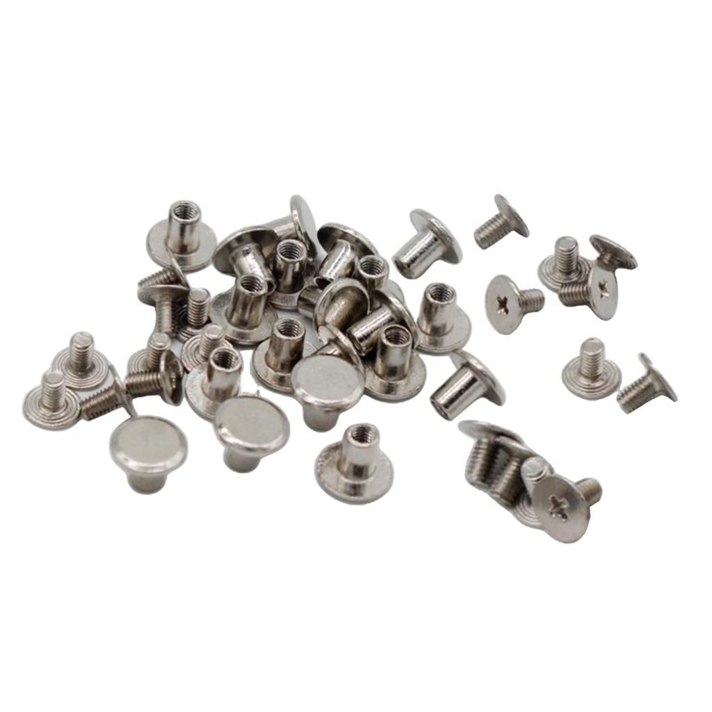 2-3pack 6mm Binding Screws Posts Chicago Screws Interscrew