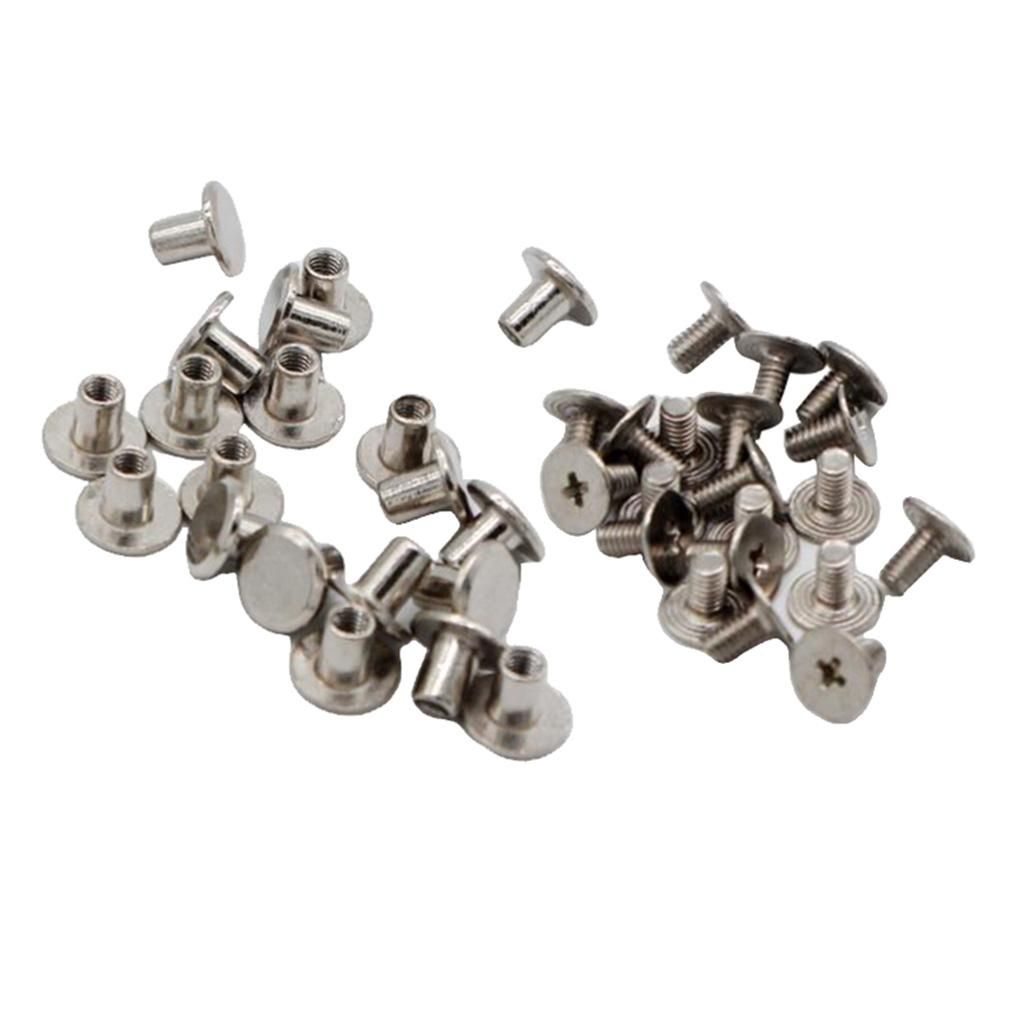 2-3pack 6mm Binding Screws Posts Chicago Screws Interscrew