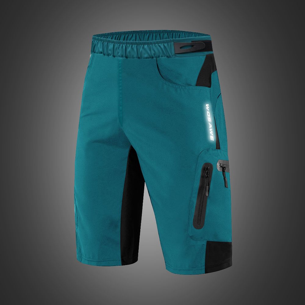 Men 2 In 1 Cycling Shorts Breathable Quick-Drying MTB