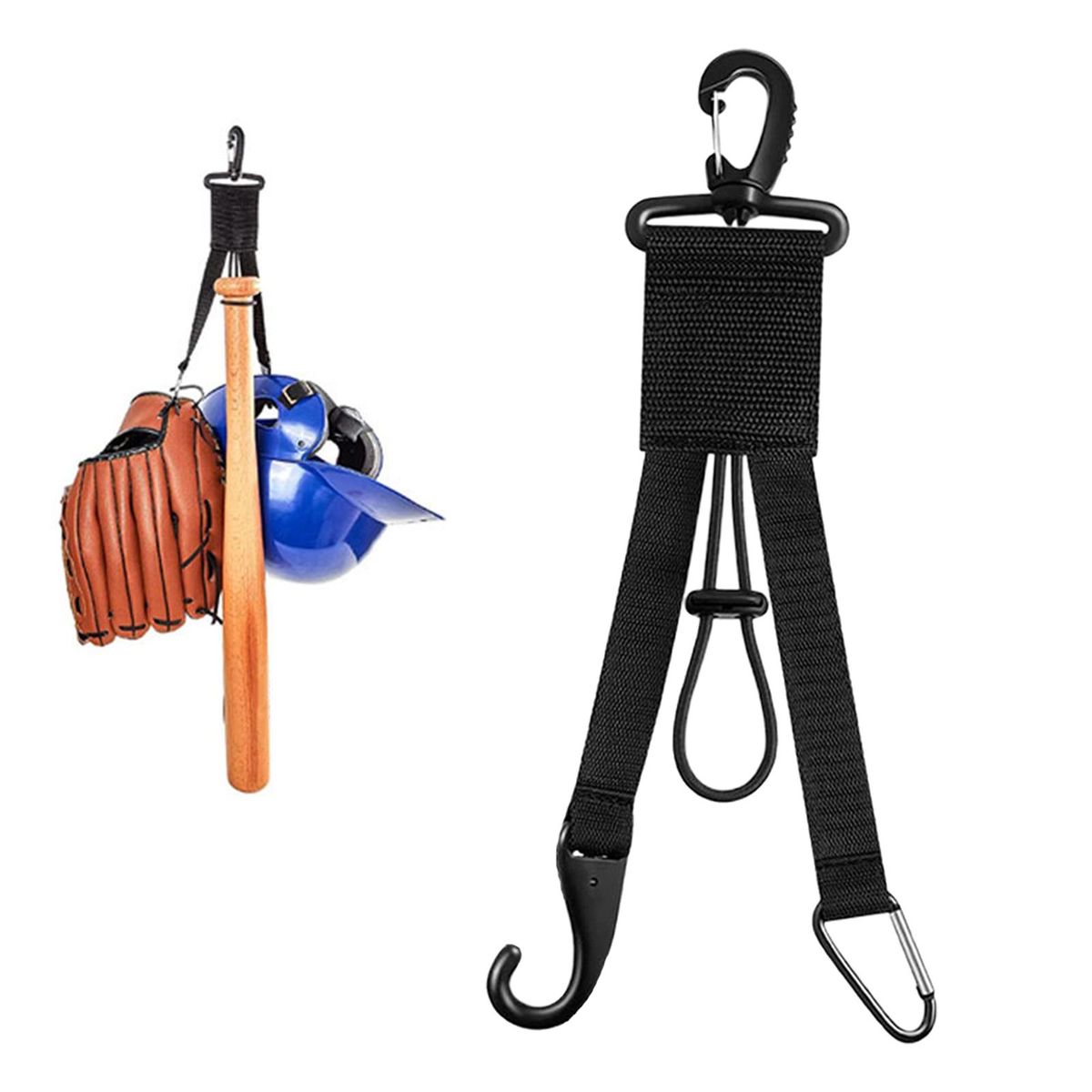 Baseball Softball Gear Hanger, Dugout Organizer, Keeps
