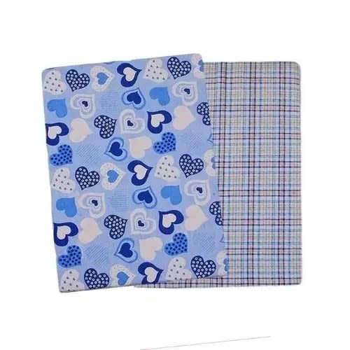 2 Large Baby Flannel