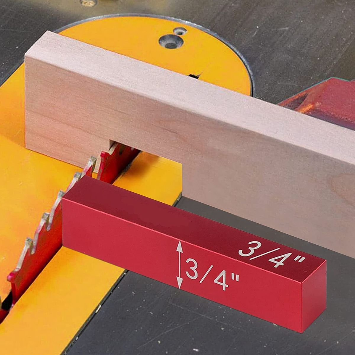 15pcs Woodworking Precision Aluminum Alloy Setup Bars