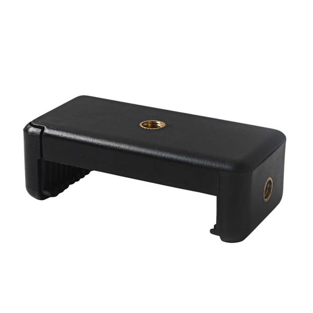 Phone Clip Clamp Bracket Holder Stand Support Retractable Mount Universal-black
