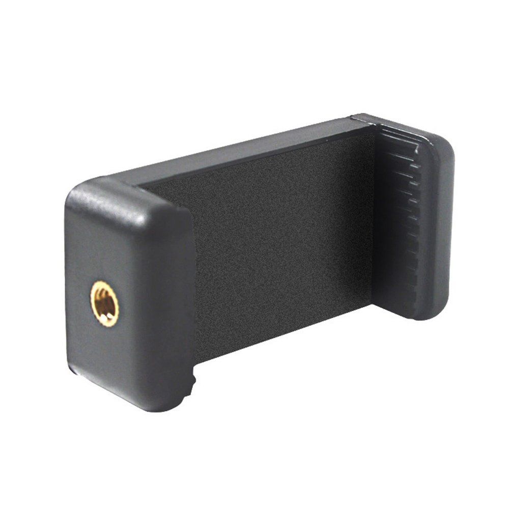 Phone Clip Clamp Bracket Holder Stand Support Retractable Mount Universal-black