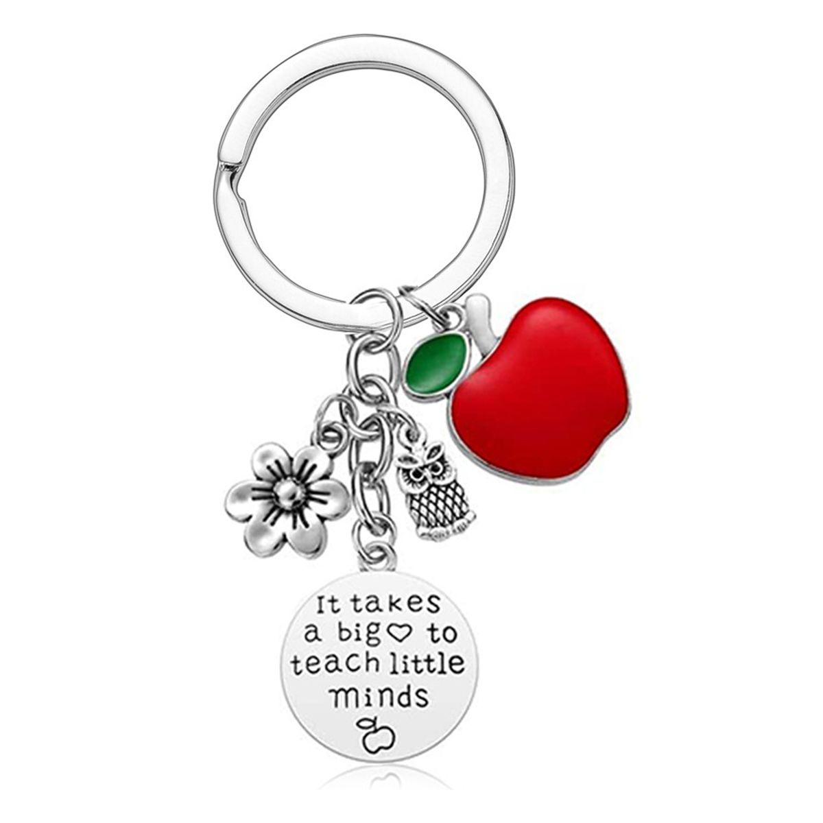 Pendant Key Finder Lovely Glossy Surface Pendant Keychain D
