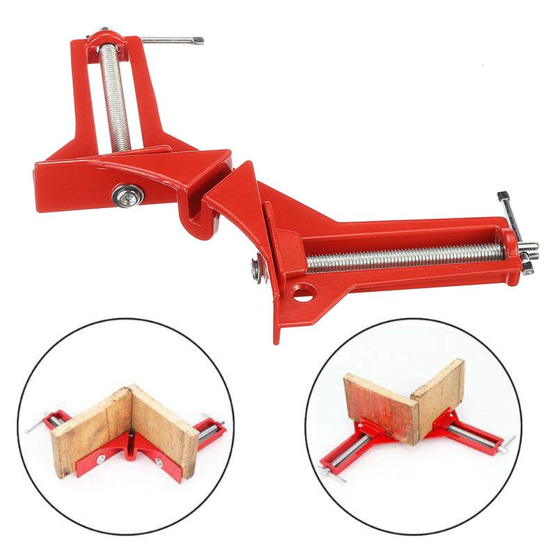 Multifunction Right Angle Wood Clip 90 Degrees Picture Frame Corner Clamp Fish Tank DIY Holder Fixed Fast Carpentry Tool