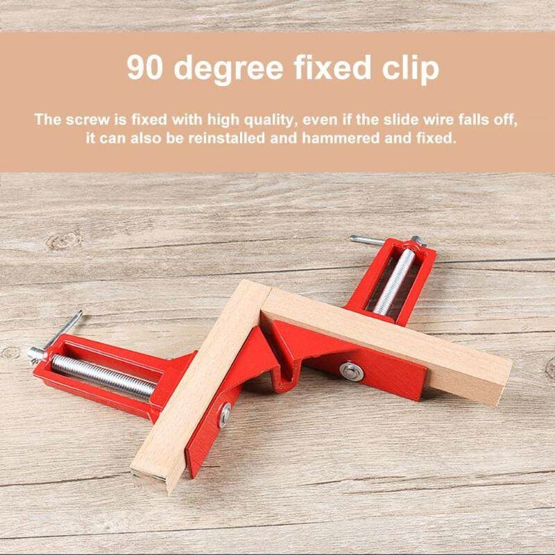 Multifunction Right Angle Wood Clip 90 Degrees Picture Frame Corner Clamp Fish Tank DIY Holder Fixed Fast Carpentry Tool