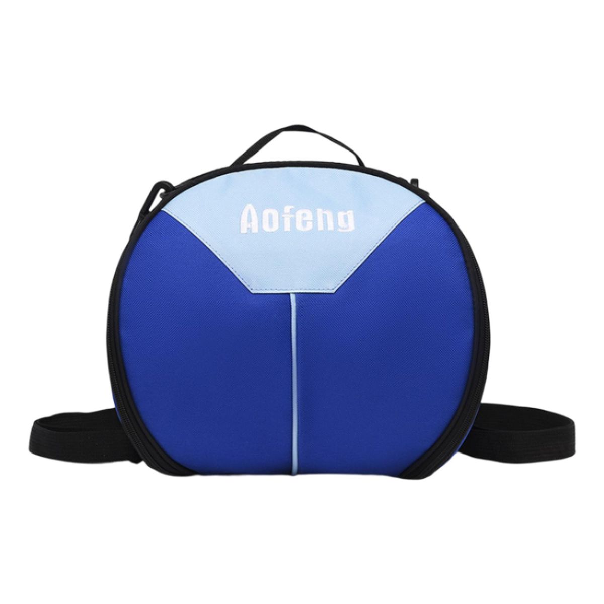 Basketball Shoulder Bag Oxford Fabric Wear Resistant Blue