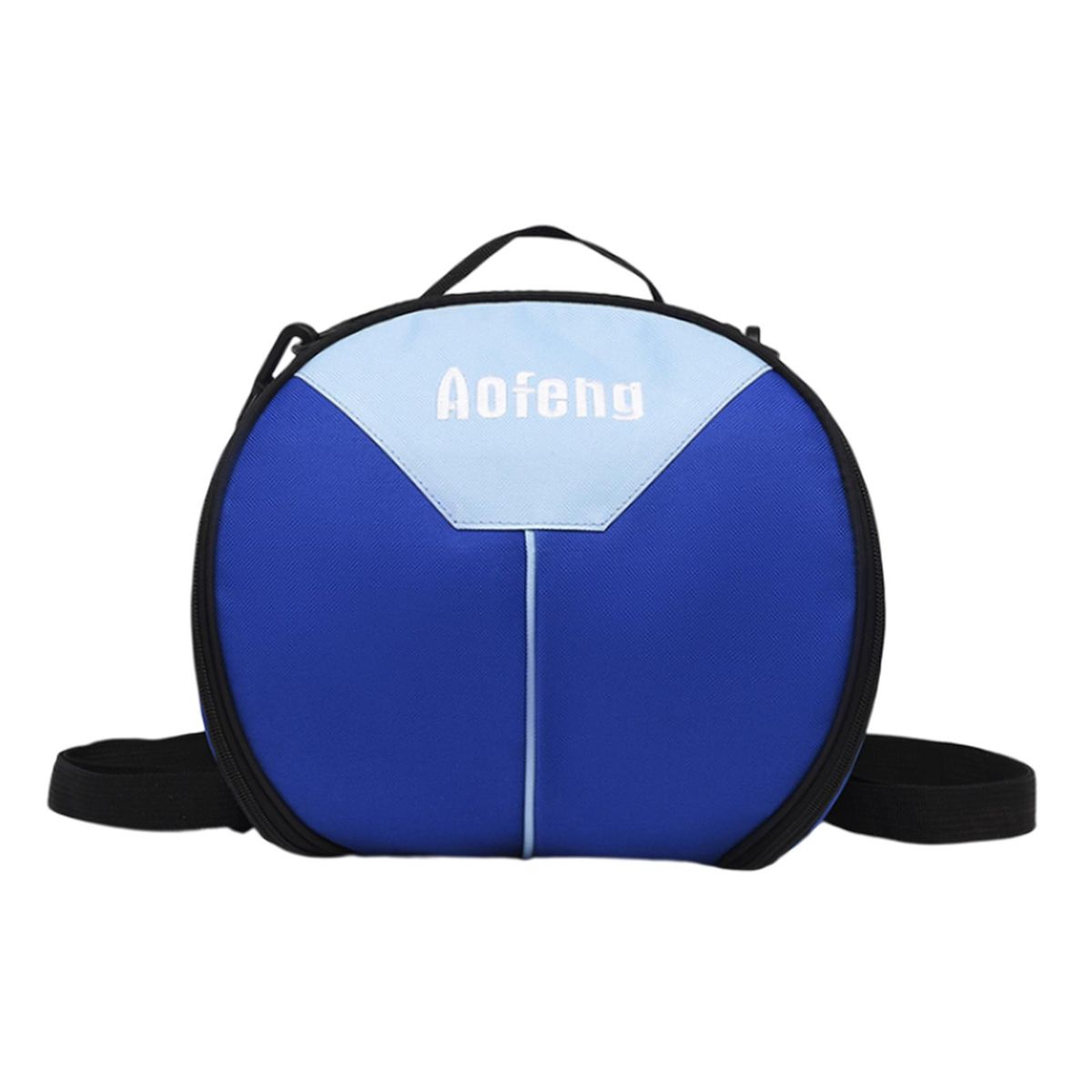 Basketball Shoulder Bag Oxford Fabric Wear Resistant Blue
