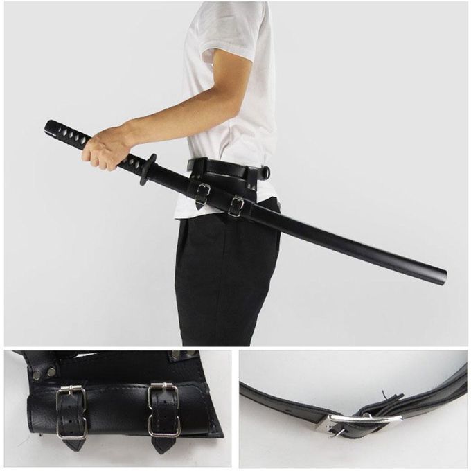 Medieval Holder PU Leather Rapier Belt Waist Sheath One Piece
