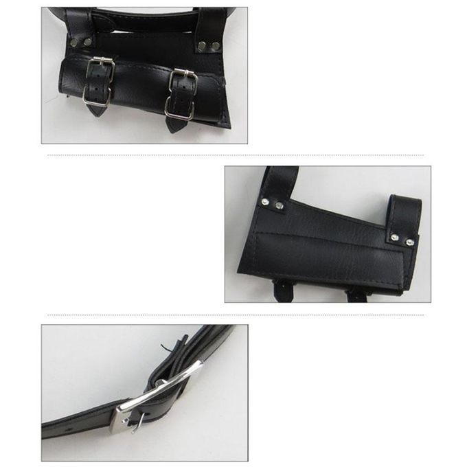 Medieval Holder PU Leather Rapier Belt Waist Sheath One Piece