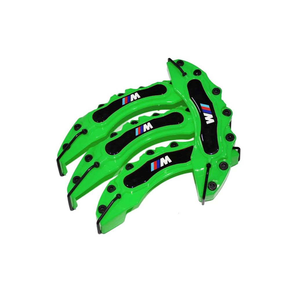 For BMW M Brake Caliper Cover 4 PCs For BMW M Black Blue Green Red Yellow M Auto Spare Parts Accessories And Brake System