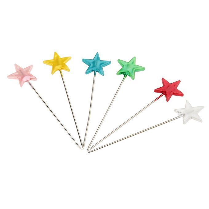 30pcs Multicolor Hijab Shawl Pins Safety Pins Tailor Sewing Pins Star